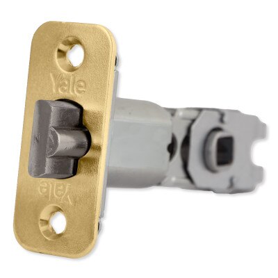 Yale Adjustable Latch for Yale Assure Lever Lock, Polished Brass